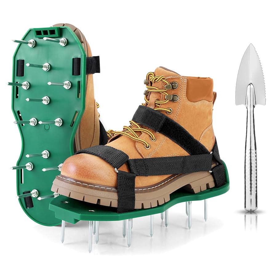 SHARE SPIRIT サルエル Amazon.com : Ohuhu Lawn Aerator Shoes with Hook & Loop